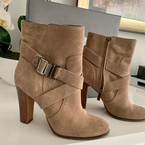 Vince Camuto suede botties